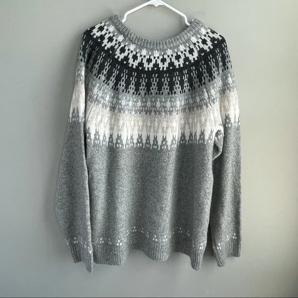 Sonoma Gray & Black Sweater XXL - Picture 2 of 4